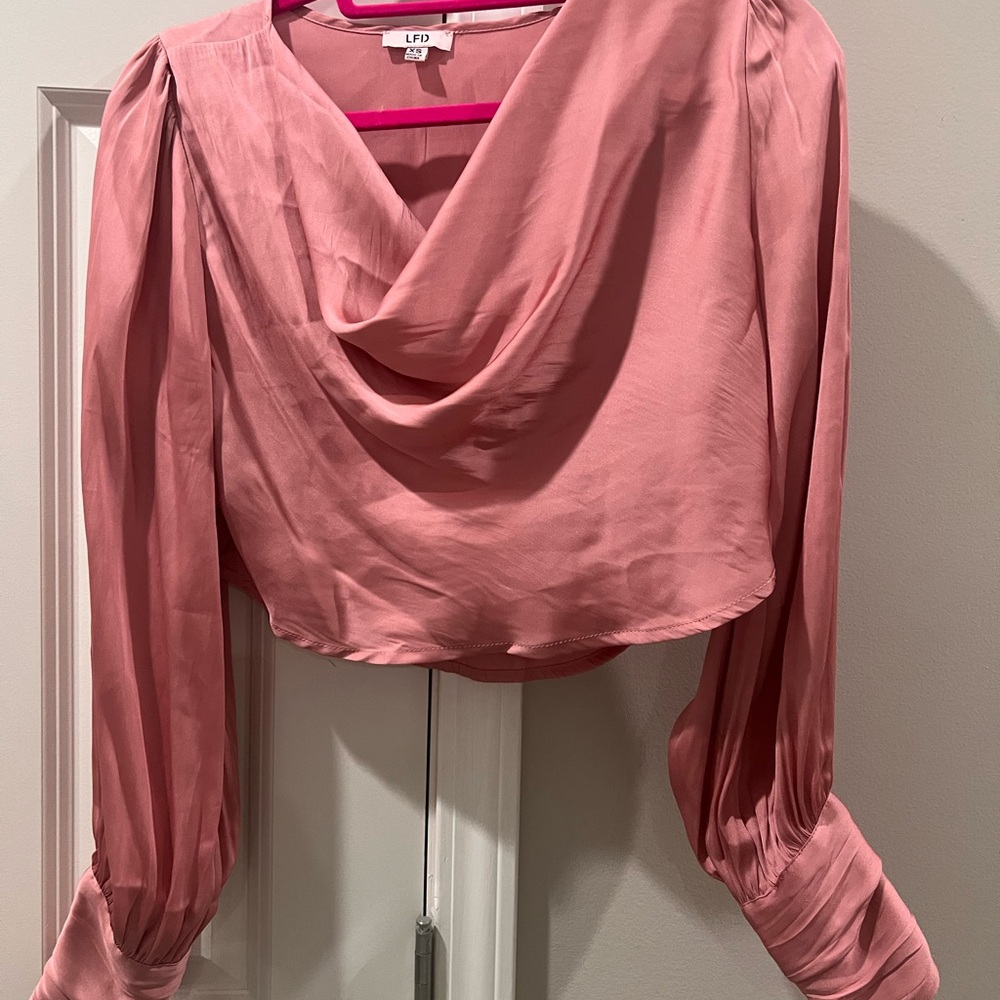 LF Women's Rose Drape Blouse